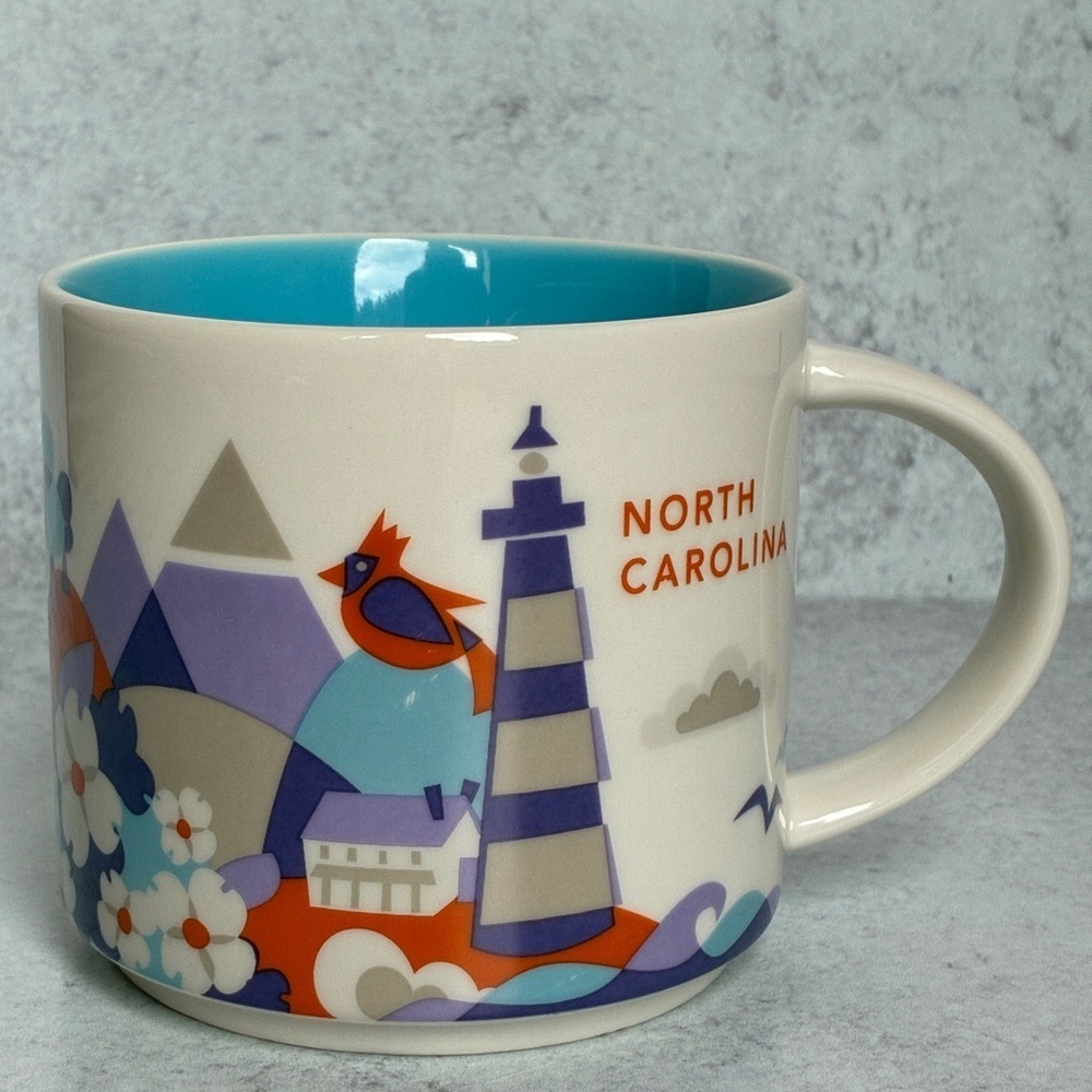Starbucks Mug North Carolina Been There  Series Collectible